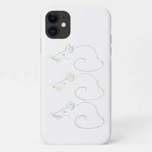 Simple Mouse Art iPhone Case