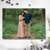 Simple Multi Photo Wedding Save The Date