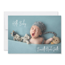 Simple Newborn Foto EleganHello Baby Birth