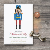 Simple Nutcracker Weihnachts-Party Einladung