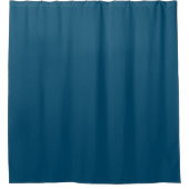 Simple Ocean Blue Authority® Duschvorhang (Vorderseite)