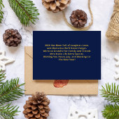 Simple Oh Deer Was für ein Jahr FotoCollage Weihna Karte