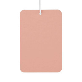 Simple pastel flamingo pink color autolufterfrischer