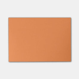 Simple Pastel Orange Post-it Klebezettel