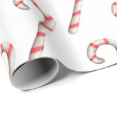 Simple Peppermint Candy Holiday Geschenkpapier (Rolleneckpunkt)