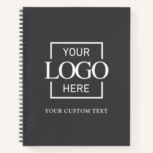 Simple Personalized Business Logo Promotional  Notizblock (Vorderseite)
