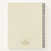 Simple Personalized Business Logo Promotional Notizblock (Rückseite)