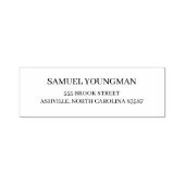 Simple personalized business stamps permastempel (Design)