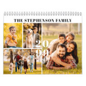 Simple Photo Collage 5 Per Month Custom Kalender (Titelbild)