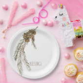 Simple Pine Cones Segen Erntedank Pappteller (Party)