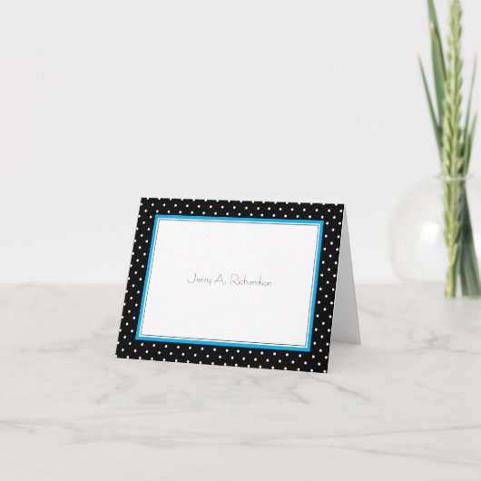 Simple Polka Dot Karte (Vorderseite)