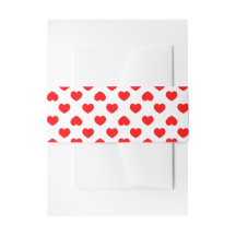 Simple Red Hearts Minimalist