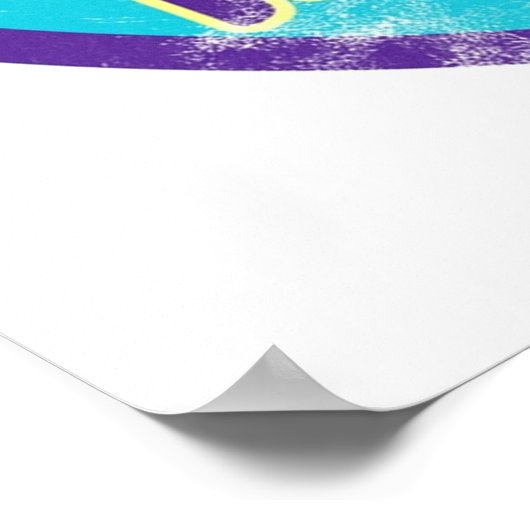 Simple Rick Wafer Cookie Poster (Ecke)