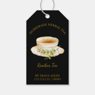 Simple Rooibos Tea Hang Tag Geschenkanhänger