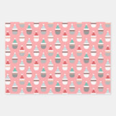 Simple Santas Christmas Geschenkpapier Set (Vorderseite 2)