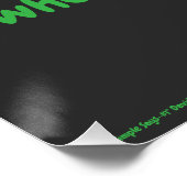 "Simple Says-#1" funny, quote, humor Poster (Ecke)