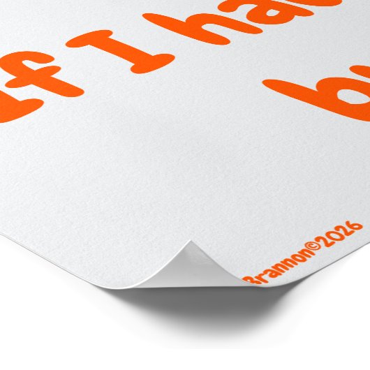 "Simple Says...-#8" funny quote Poster (Ecke)