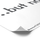 Simple Says Series #9  Poster (Ecke)