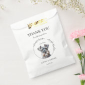 Simple Schnauzer Wedding Vielen Dank für Ihr Inter Geschenktütchen (Versiegelt)