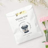 Simple Schnauzer Wedding Vielen Dank für Ihr Inter Geschenktütchen (Versiegelt)