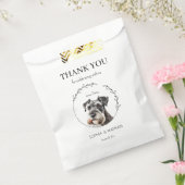 Simple Schnauzer Wedding Vielen Dank für Ihr Inter Geschenktütchen (Versiegelt)