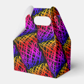 Simple Scribble | halber Rückgang | Schwarzer Hint Geschenkschachtel (Vorderseite)