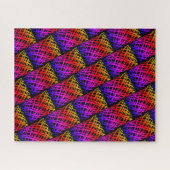 Simple Scribble | halber Rückgang | Schwarzer Hint Puzzle (Horizontal)