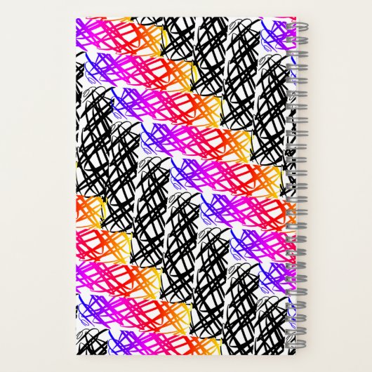 Simple Scribble | Heringshai | Benutzerdefiniert Notizblock (Rückseite)