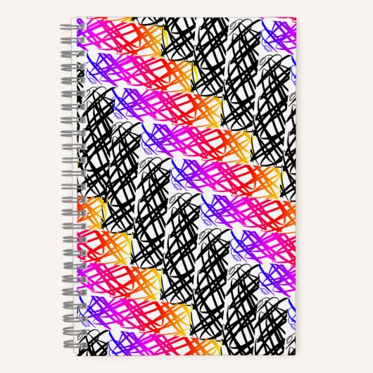 Simple Scribble | Heringshai | Benutzerdefiniert Notizblock (Vorderseite)