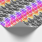 Simple Scribble | Heringshai | DREHUNG | Geschenkpapier (Ecke)