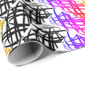 Simple Scribble | Heringshai | DREHUNG | Geschenkpapier (Rolleneckpunkt)