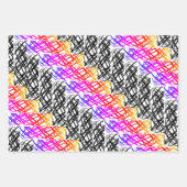 Simple Scribble | Heringshai | DREHUNG | Geschenkpapier Set (Vorderseite 2)