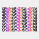 Simple Scribble | Heringshai | DREHUNG | Geschenkpapier Set (Vorderseite)