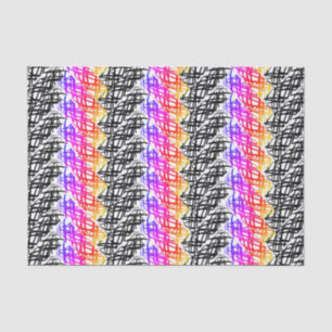 Simple Scribble Heringshai DREHUNG Seidenpapier