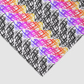 Simple Scribble | Heringshai | DREHUNG | Seidenpapier (Ausschnitt)