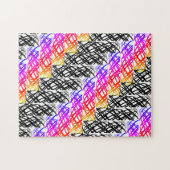 Simple Scribble | Heringshai | Puzzle (Horizontal)