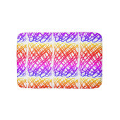 Simple Scribble | Ipanema Filter | Center Tiled | Badematte (Vorderseite)