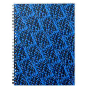 Simple Scribble   Schwarz   angeekelt   Blau   Notizblock