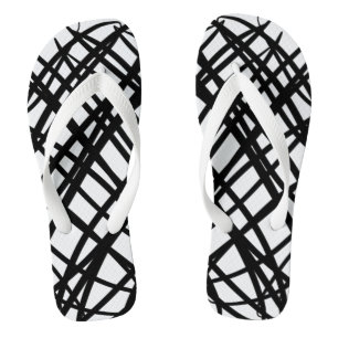 Simple Scribble   Schwarz   Badesandalen