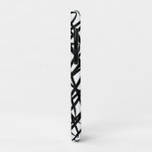Simple Scribble | Schwarz | Case-Mate iPhone Hülle (Hinten/Links)