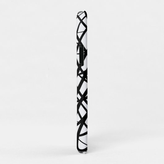 Simple Scribble | Schwarz | Case-Mate iPhone Hülle (Hinten/Rechts)