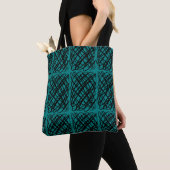 Simple Scribble | Schwarz | Center Tiled | AQUAMAR Tasche (Von Nahem)