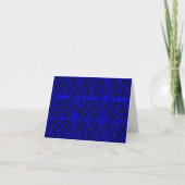 Simple Scribble | Spiegelung | Blau | (Vorderseite)