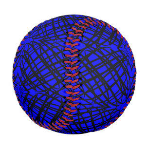 Simple Scribble   Spiegelung   Blau   Baseball