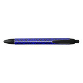 Simple Scribble | Spiegelung | Blau | Kugelschreiber (Rückseite)