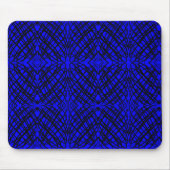 Simple Scribble | Spiegelung | Blau | Mousepad (Vorne)
