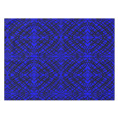 Simple Scribble | Spiegelung | Blau | Tischdecke (Vorderseite (Horizontal))