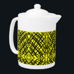 Simple Scribble | Spiegelung | Gelb |<br><div class="desc">Als wir herumspielten und dieses schwarze Muster passierte, versuchten wir die spiegelnde Fliese und das passierte, wir dachten nie, dass es ein so tolles Design machen würde, Farbe hinzufügt, macht es noch besser. Sie können dieses interessante Design zu jedem Produkt, das Sie wollen, hinzufügen, es in jede Farbe, die Sie...</div>