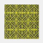 Simple Scribble | Spiegelung | Gelb | Büro Magnet (Vorne)