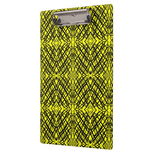 Simple Scribble | Spiegelung | Gelb | Klemmbrett (Links)